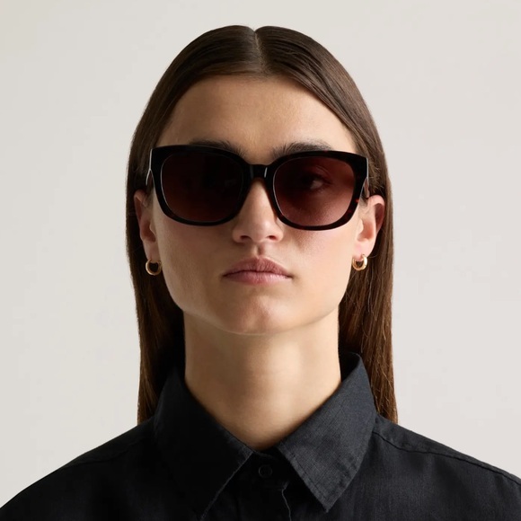 NWOT QUINCE Barcelona Polarized Acetate Sunglasses Tortoise With Brown Lens 5256 - Picture 4 of 11